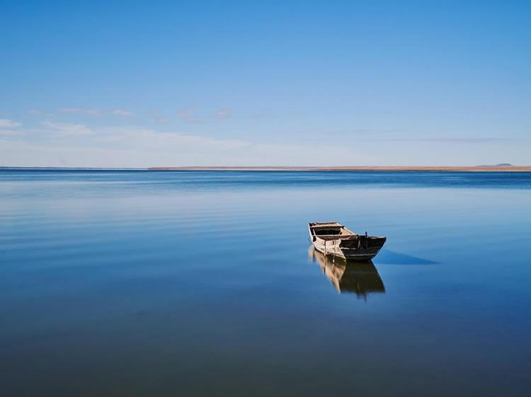 达里湖景色